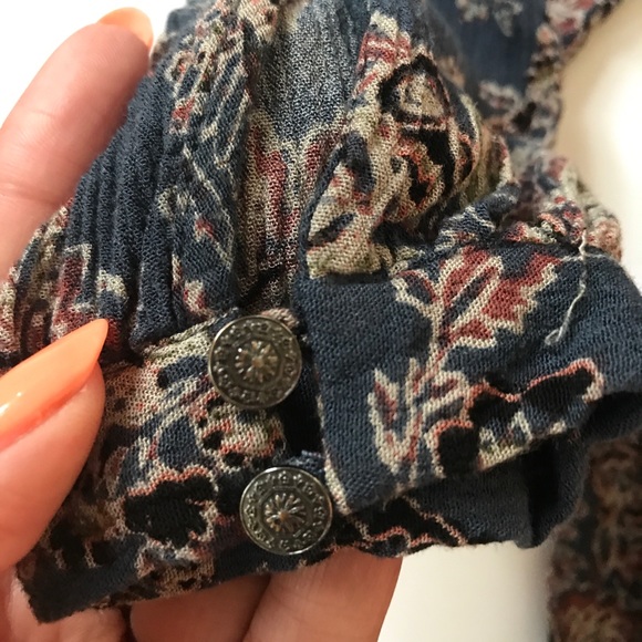 Free People | Lucky Loosey Floral Boho Dress - Picture 2 of 8